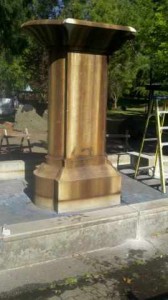 McMinnville Fountain Before